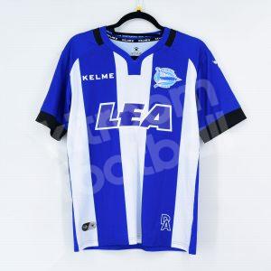 2017-18 Alaves Home Shirt #15 BOJAN Kelme Match Worn - Image 3