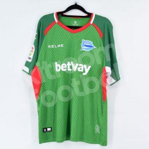 2018-19 Alaves Away Shirt #6 MARIPAN Kelme Match Worn - Image 3
