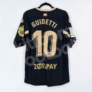2020-21 Alaves Away #10 GUIDETTI Match Worn Shirt XL