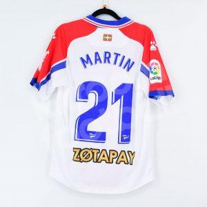 2020-21 Alaves Third #21 MARTIN Match Worn Shirt M