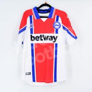 2020-21 Alaves Third #21 MARTIN Match Worn Shirt M - Image 3
