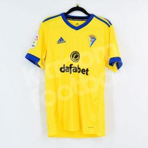 2020-21 Cádiz CF Home Shirt #25 JAIRO Adidas Match un Worn S - Image 3