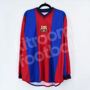 1998-99 Barcelona Home Shirt Player Issue #11 RIVALDO *New* XL Champions League - Image 3