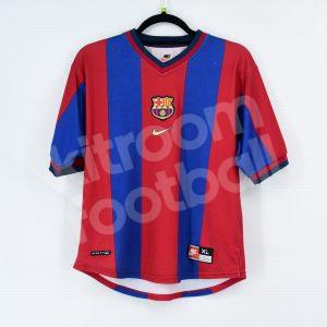 1998-99 Barcelona Home Shirt #4 GUARDIOLA (Good) S - Image 3