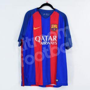 2016-17 Barcelona Home Shirt #10 MESSI (Excellent) L SIGNED - Image 3