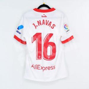 2020-21 Sevilla FC Home Shirt #16 J.NAVAS Match Worn La Liga Camiseta