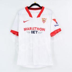 2020-21 Sevilla FC Home Shirt #16 J.NAVAS Match Worn La Liga Camiseta - Image 3