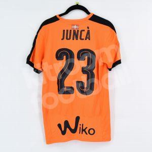 2016-17 SD Eibar Away Shirt #23 JUNCÀ Puma Match Worn S - Image 1