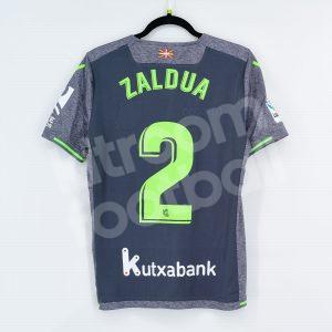 2019-20 Real Sociedad Away Shirt  #2 ZALDUA S Match Worn - Image 1