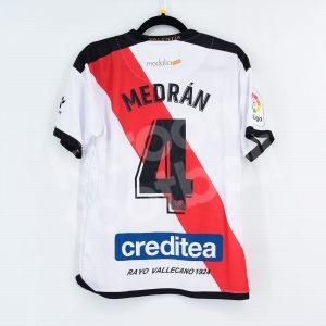 Rayo Vallecano Home Shirt #4 MEDRÀN Match Worn - Image 1