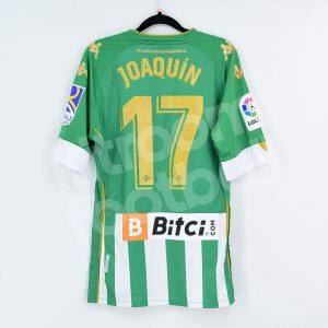 Betis Player Issue Home Shirt #17 JOAQUÌN LA LIGA L - Image 1