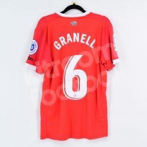 2018-19 Girona Home Shirt #6 GRANELL Umbro Match Worn M
