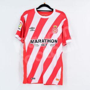 2018-19 Girona Home Shirt #6 GRANELL Umbro Match Worn M - Image 3
