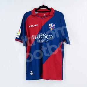 2018-19 Huesca Home Shirt #10 CAMACHO Kelme Match Worn L - Image 3