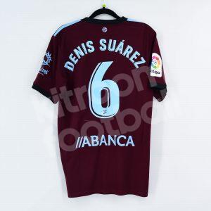 2019-20 Celta Vigo Away Shirt #6 DENIS SUAREZ Match Worn Adidas S