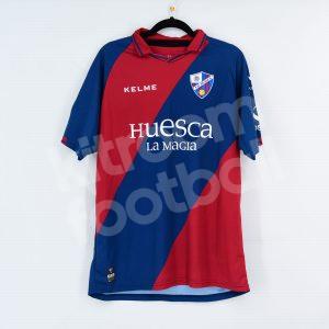 2018-19 Huesca Home Shirt #7 FERREIRO Kelme Match Worn M - Image 3