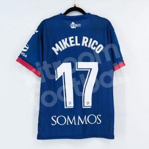 2020-21 SD Huesca Home Shirt #17 MIKEL RICO Kelme Match Worn M - Image 1