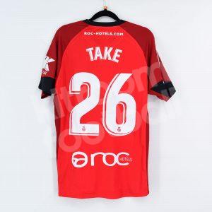 2019-20 Mallorca Home Shirt #26 TAKE Kubo Match Worn Umbro M