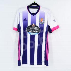 2020-21 Real Valladolid Home Shirt #21 MICHEL Match Worn Adidas S - Image 3