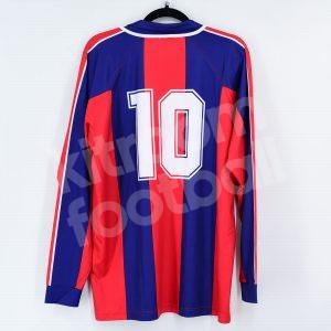 1994-95 Barcelona Retro Champions League Home Shirt #10 ROMARIO L/S