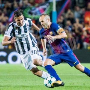 2017-18 Barcelona Player Issue Home Shirt #8 A. INIESTA Match Un Worn Champions League - Image 4