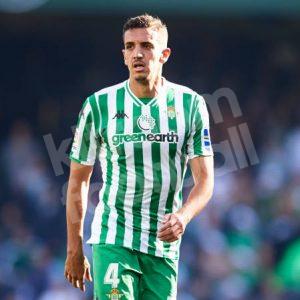 2018-19 Betis Home Shirt #4 ZOU FEDDAL (Excellent) L Kappa - Image 3