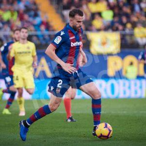 2018-19 Levante Home Shirt #2 B. MAYORAL Match Worn Signed Macron - Image 4