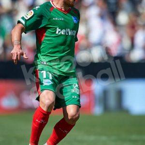 2018-19 Alaves Away Shirt #11 IBAI Kelme Match Worn L - Image 4