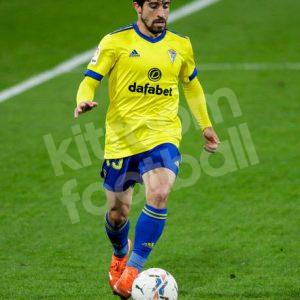 2020-21 Cádiz CF Home Shirt #25 JAIRO Adidas Match un Worn S - Image 4