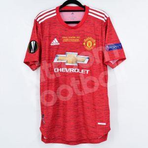 Manchester United Authentic Shirt #18 B. FERNANDES L Final Uefa Europa League 2021 Gdansk *New* - Image 2
