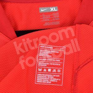 2007-08 Barcelona Player Issue Goalkeeper Shirt #1 V. VALDES Red La Liga XL - Image 4