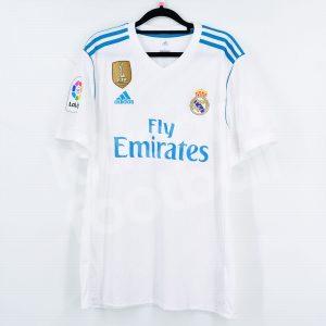 2017-18 Real Madrid Home Shirt #7 RONALDO Adidas (Excellent) L Climacool - Image 3
