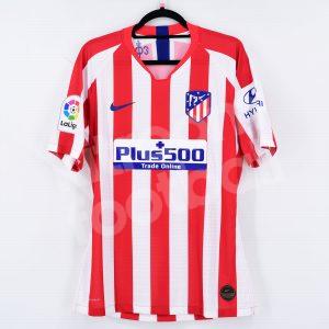 2019-20 Atletico Madrid Home Shirt #9 MORATA Match Worn - Image 3