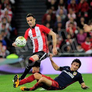 2015-16 Athletic Club Bilbao Home Shirt #21 VIGUERA Match Worn Camiseta - Image 4