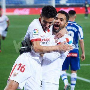 2020-21 Sevilla FC Home Shirt #16 J.NAVAS Match Worn La Liga Camiseta - Image 4