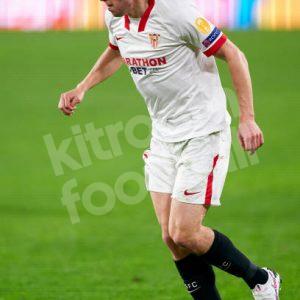 2020-21 Sevilla FC Home Shirt Champions League #23 IDRISSI Match Un Worn Camisetae - Image 4