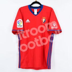2016-17 Osasuna Home Shirt #11 BERENGUER Match Worn Camiseta - Image 3