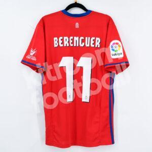 2016-17 Osasuna Home Shirt #11 BERENGUER Match Worn Camiseta
