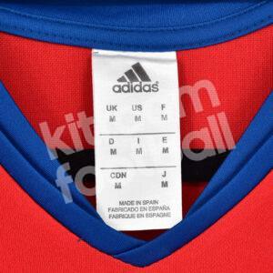 2016-17 Osasuna Home Shirt #11 BERENGUER Match Worn Camiseta - Image 4