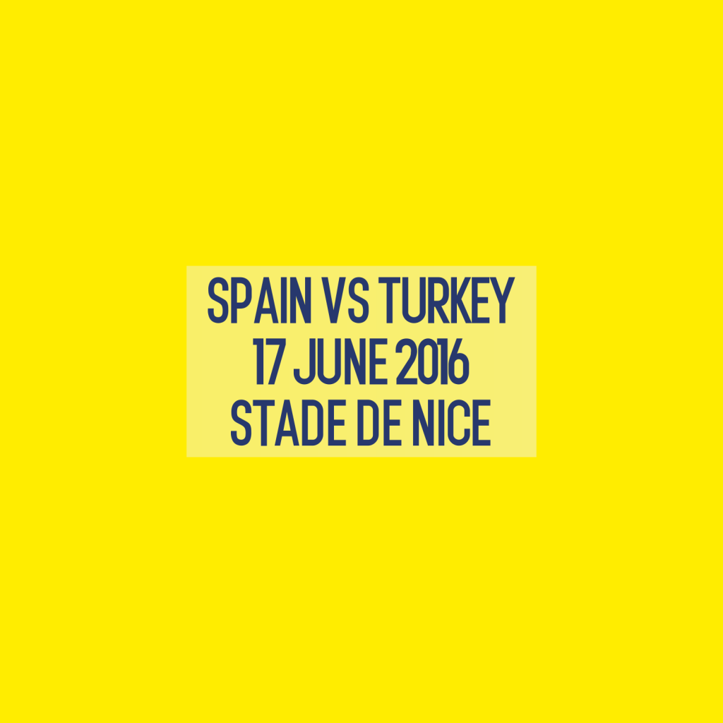 UEFA Euro 2016 Spain Match Day Transfer MDT Patch vs Turkey GK (Blue ...