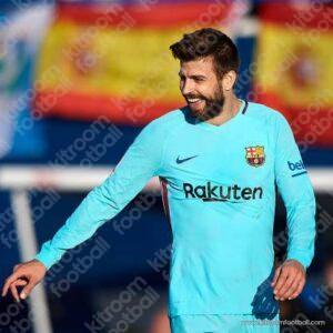 2017-18 Barcelona Away Shirt #3 PIQUÉ Match Issued Un Worn La Liga - Image 5