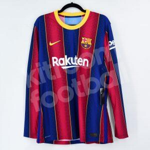 2020-21 Barcelona Home Player Issue Shirt *New* XL Long Sleeves BEKO - Image 1