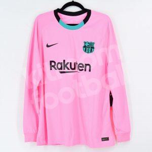 2020-21 Barcelona Third Player Issue Shirt *New* XL Long Sleeves - Image 1