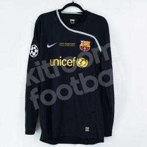 2008-09 Barcelona Player Issue Goalkeeper Shirt #1 V. VALDES *New* XL Final Champions League 2009 Rome - Image 3