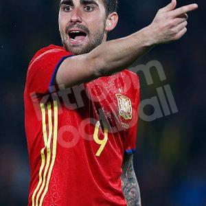 EURO 2016 Spain Home Shirt #9 PACO ALCÁCER *New* M Adidas - Image 4