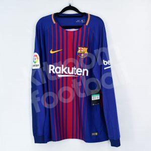 2017-18 Barcelona Player Issue Home Shirt #10 MESSI *New* XL L/S La Liga - Image 2