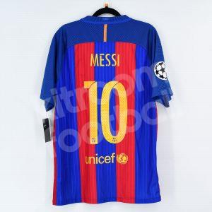 2016-17 Barcelona Home Shirt #10 MESSI *New* M Champions League - Image 1