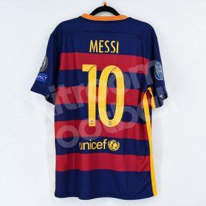 2015-16 Barcelona Home Shirt Nike #10 MESSI *New* M Champions League - Image 1
