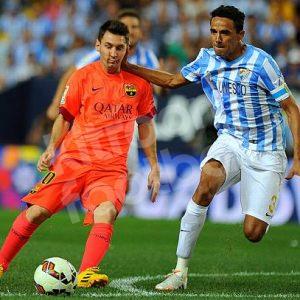 2014-15 Barcelona Player Issue Away #10 MESSI *New* XL La Liga L/S - Image 5