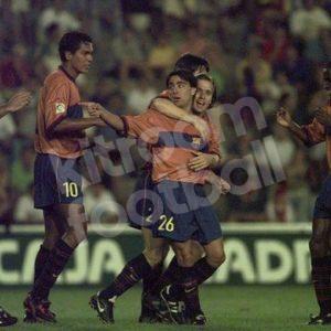 1998-99 Barcelona Player Issue Away Shirt #26 XAVI (Very Good) L - Image 4